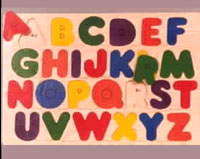 Alpha-Board Puzzle